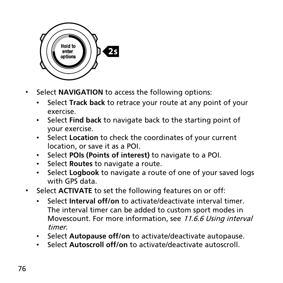 SUUNTO AMBIT2 R User Guide User Manual | Page 76 / 145