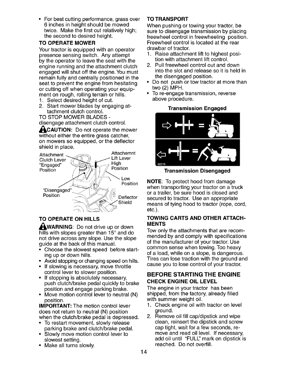 Craftsman 917.273401 User Manual | Page 14 / 56