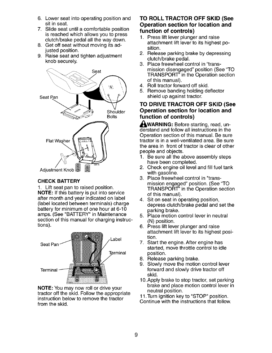 Craftsman 917.273401 User Manual | Page 9 / 56