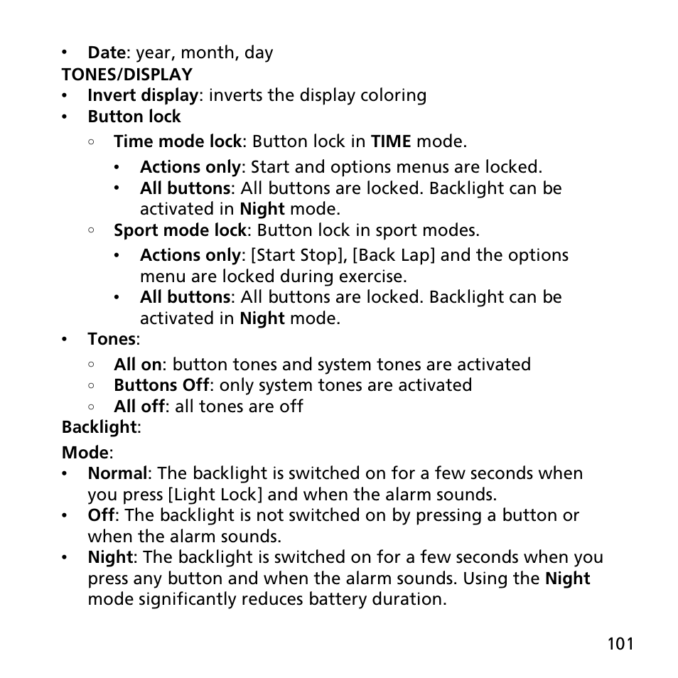 SUUNTO AMBIT2 S User Guide User Manual | Page 101 / 128