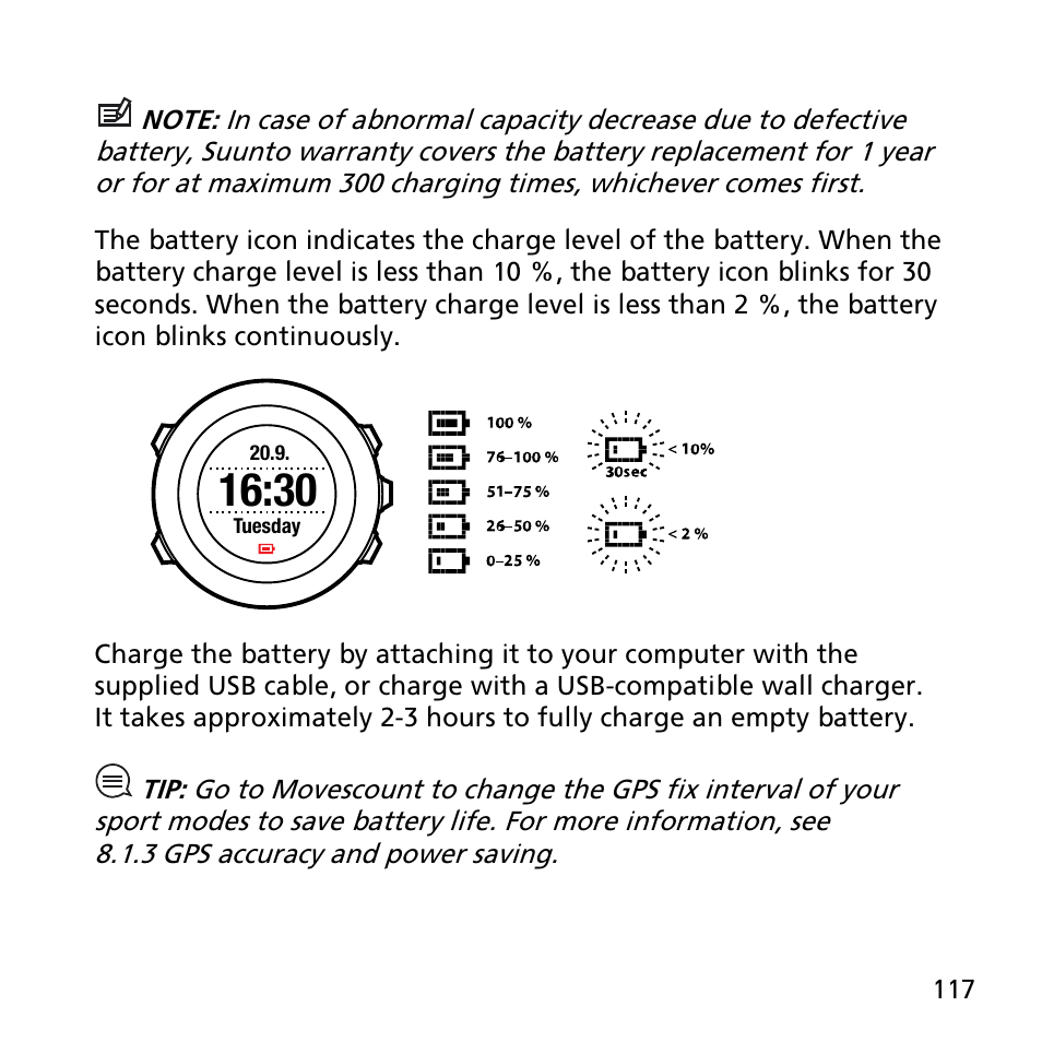 SUUNTO AMBIT2 S User Guide User Manual | Page 117 / 128