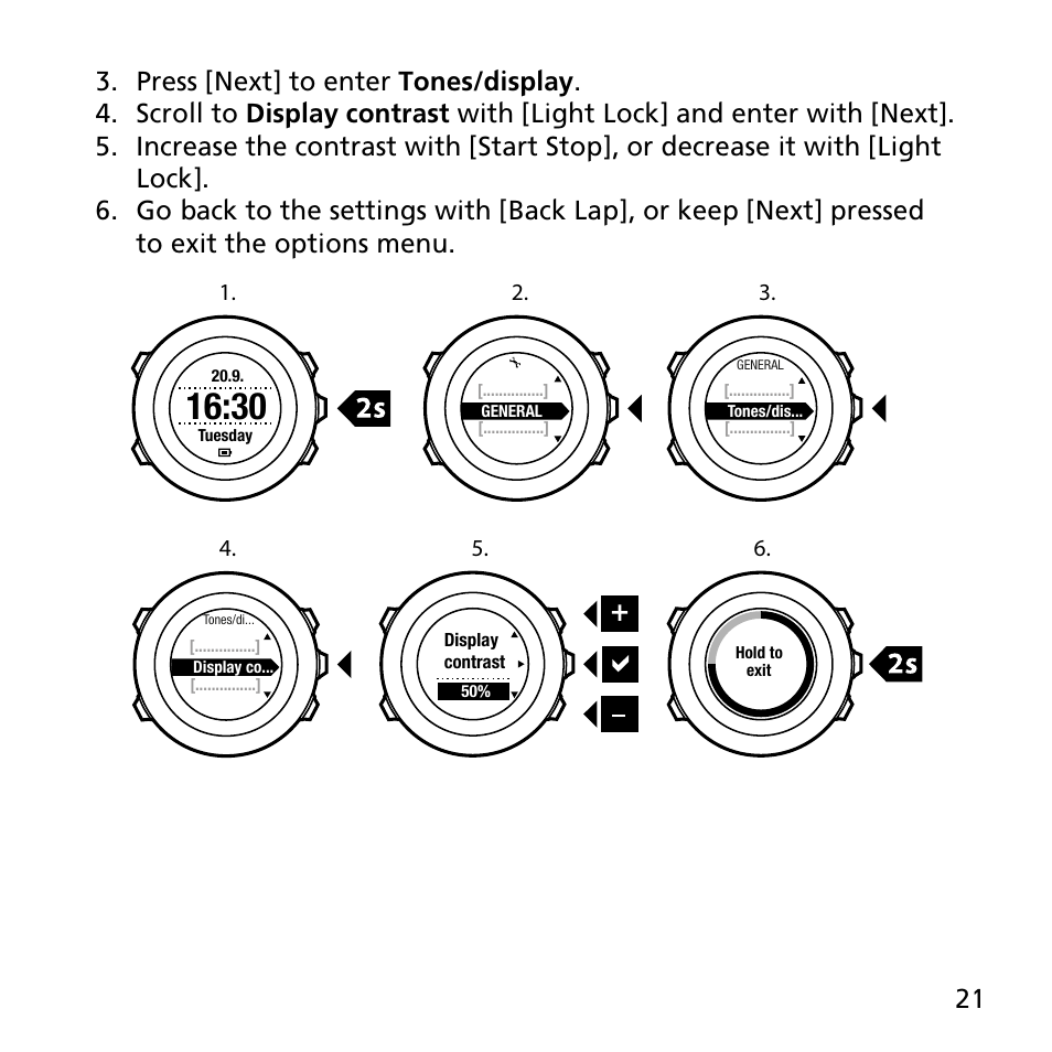 SUUNTO AMBIT2 S User Guide User Manual | Page 21 / 128