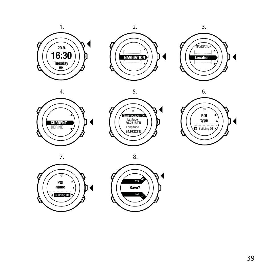 SUUNTO AMBIT2 S User Guide User Manual | Page 39 / 128