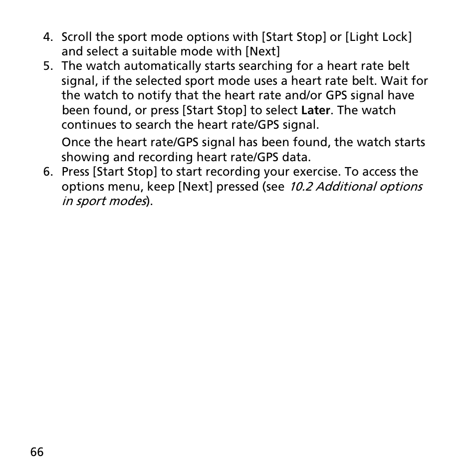 SUUNTO AMBIT2 S User Guide User Manual | Page 66 / 128