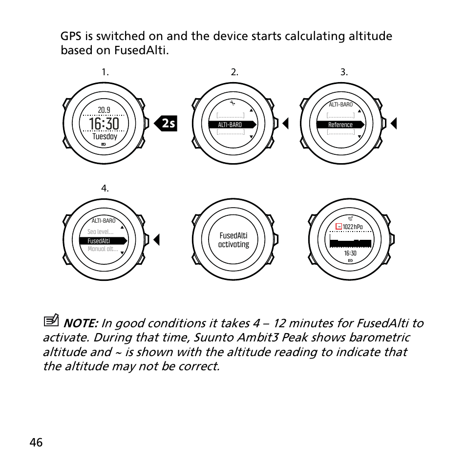 SUUNTO AMBIT3 PEAK User Manual | Page 46 / 127