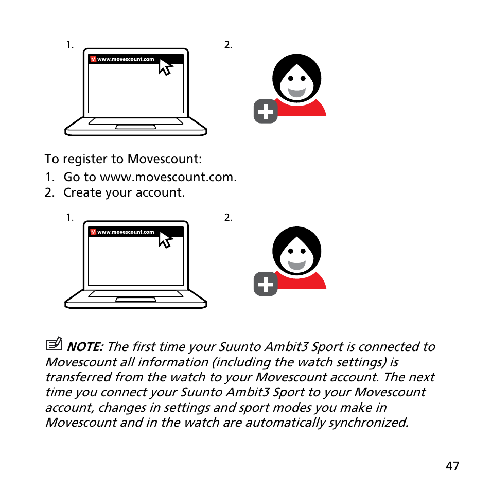 SUUNTO AMBIT3 SPORT User Manual | Page 47 / 112