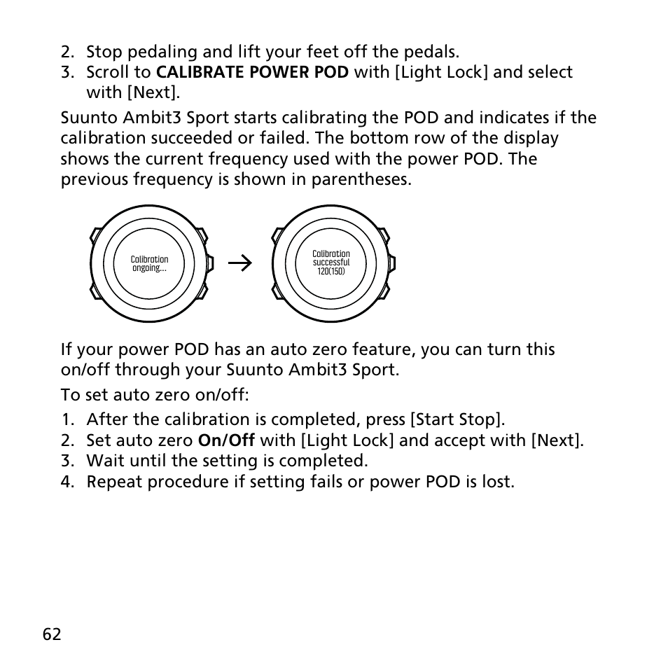 SUUNTO AMBIT3 SPORT User Manual | Page 62 / 112