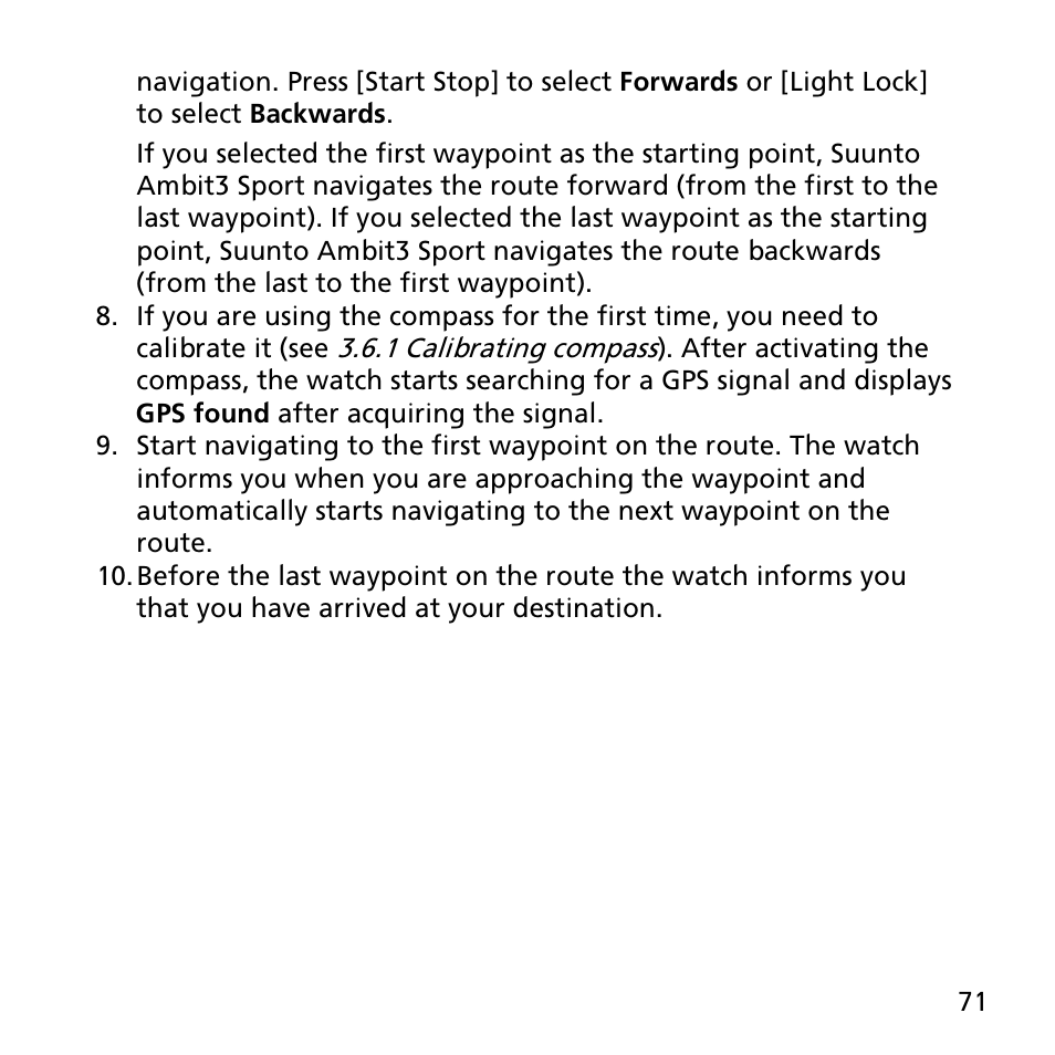 SUUNTO AMBIT3 SPORT User Manual | Page 71 / 112