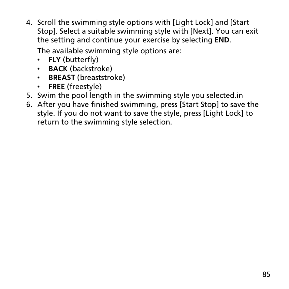 SUUNTO AMBIT3 SPORT User Manual | Page 85 / 112