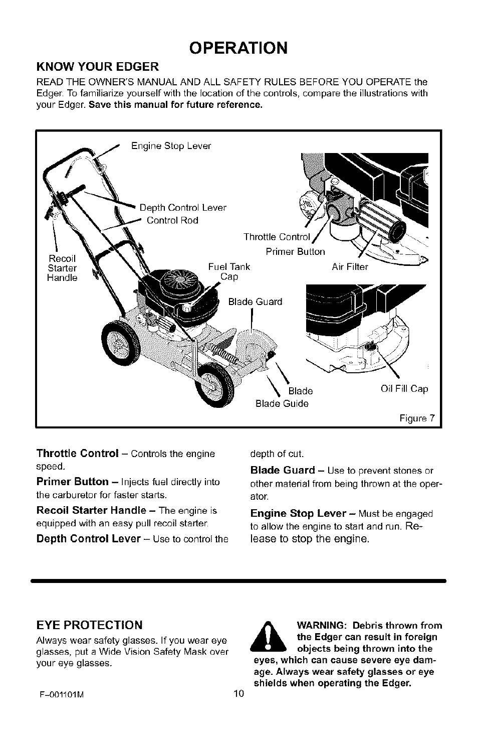 Operation | Craftsman 536.772101 User Manual | Page 10 / 31