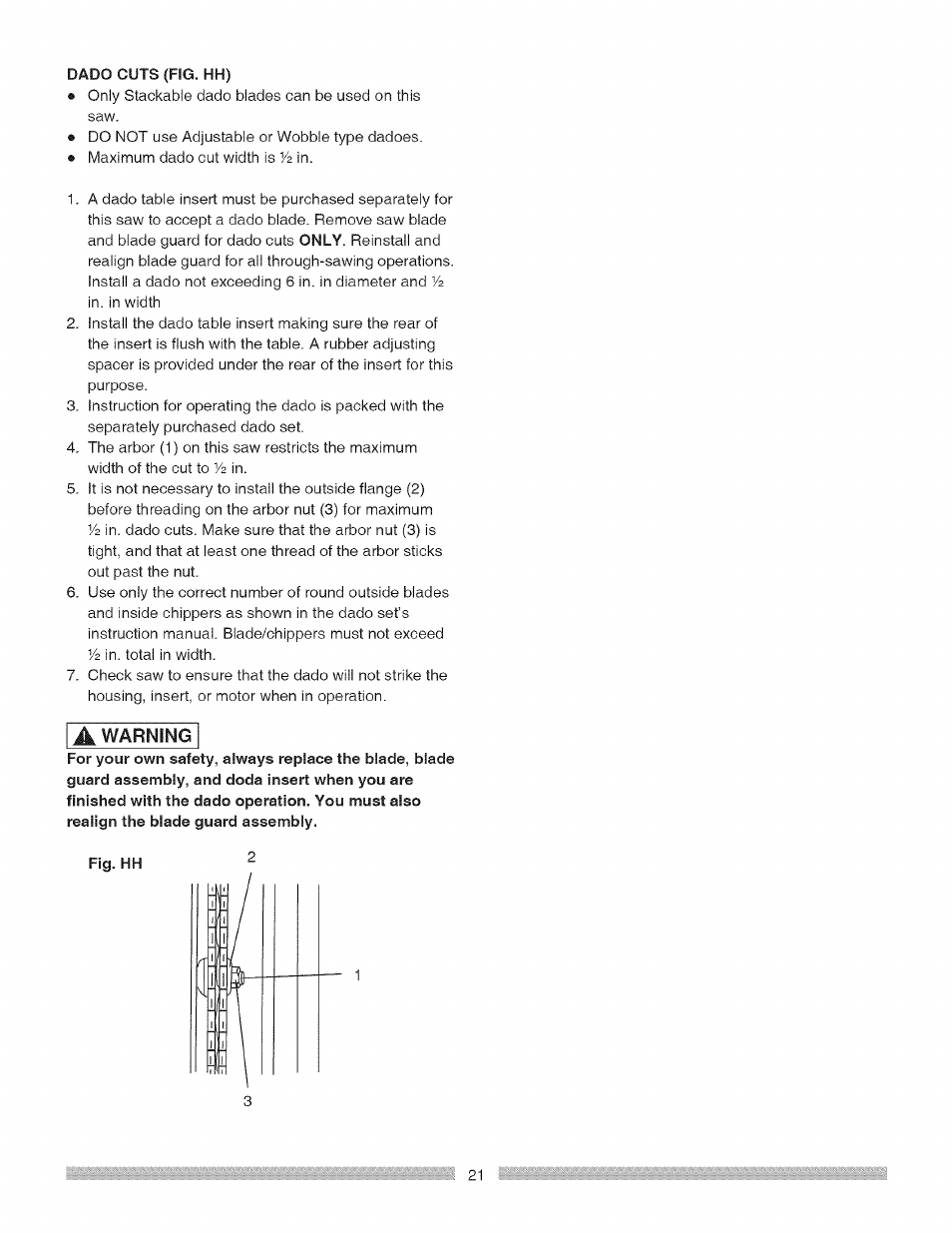 Craftsman 137.248850 User Manual | Page 21 / 30