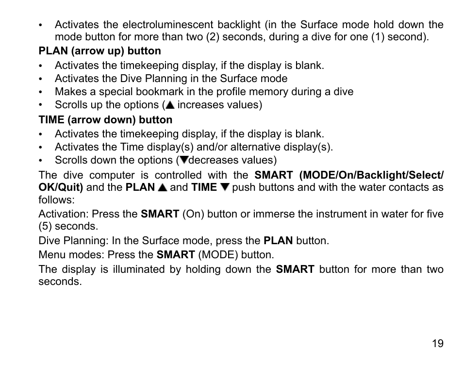 SUUNTO COBRA User Guide User Manual | Page 19 / 123