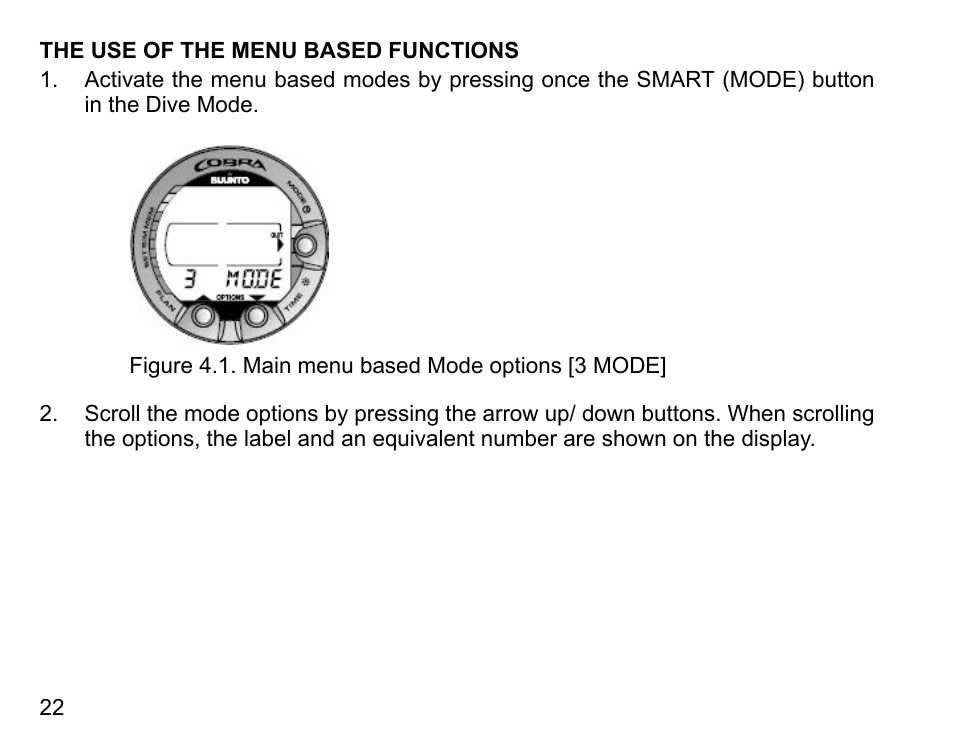 SUUNTO COBRA User Guide User Manual | Page 22 / 123