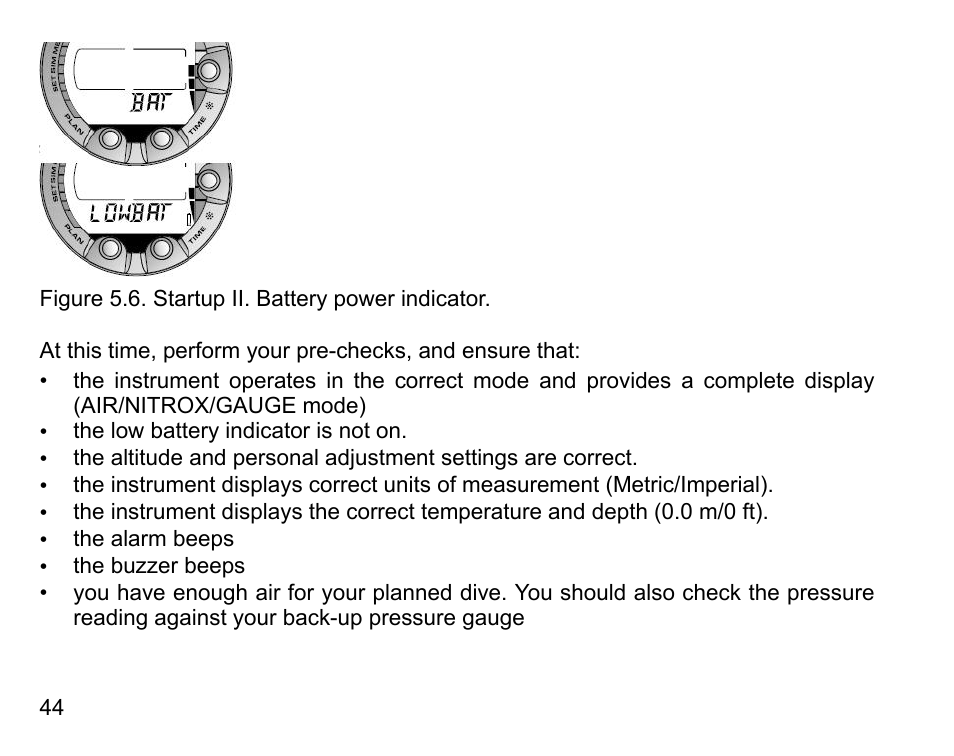 SUUNTO COBRA User Guide User Manual | Page 44 / 123