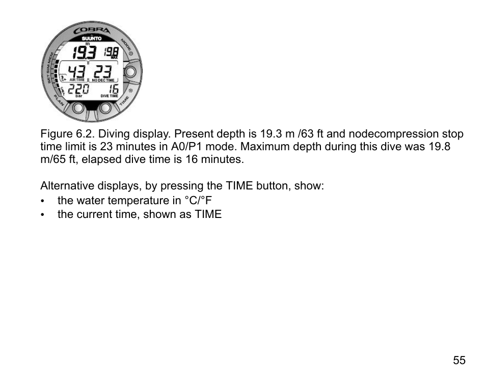 SUUNTO COBRA User Guide User Manual | Page 55 / 123