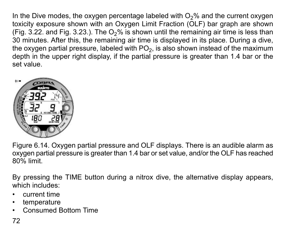 SUUNTO COBRA User Guide User Manual | Page 72 / 123