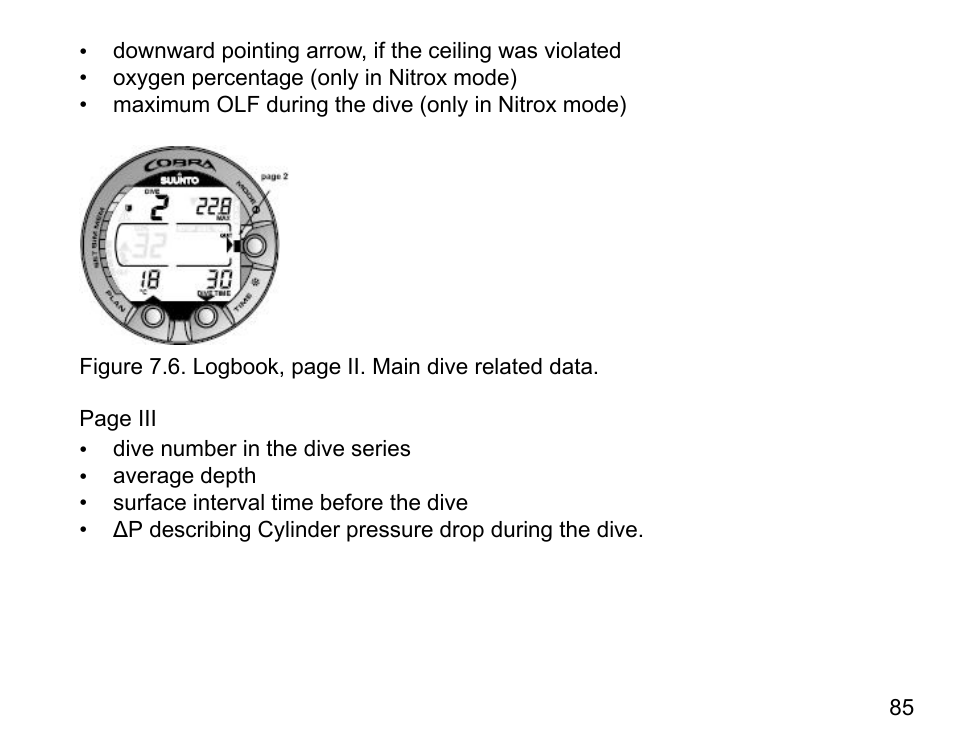 SUUNTO COBRA User Guide User Manual | Page 85 / 123