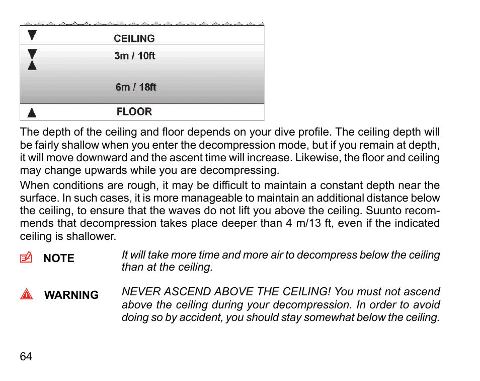 SUUNTO COBRA3 User Guide User Manual | Page 64 / 114