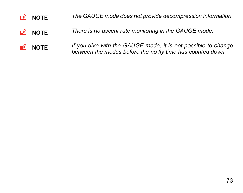 SUUNTO COBRA3 User Guide User Manual | Page 73 / 114