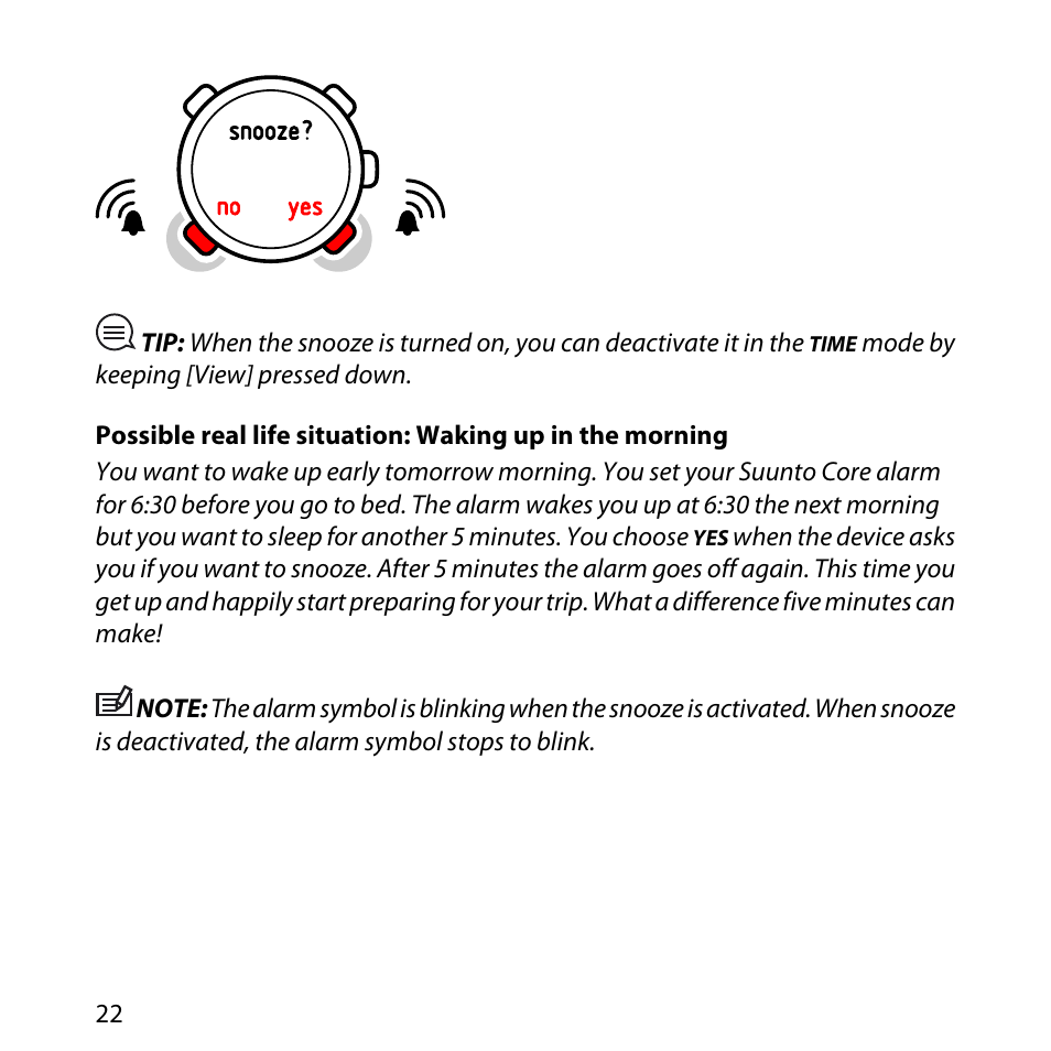 SUUNTO Core User Manual | Page 22 / 58