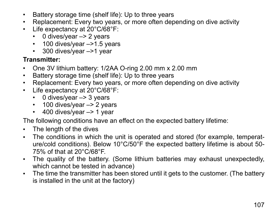 SUUNTO D4i User Manual | Page 106 / 122