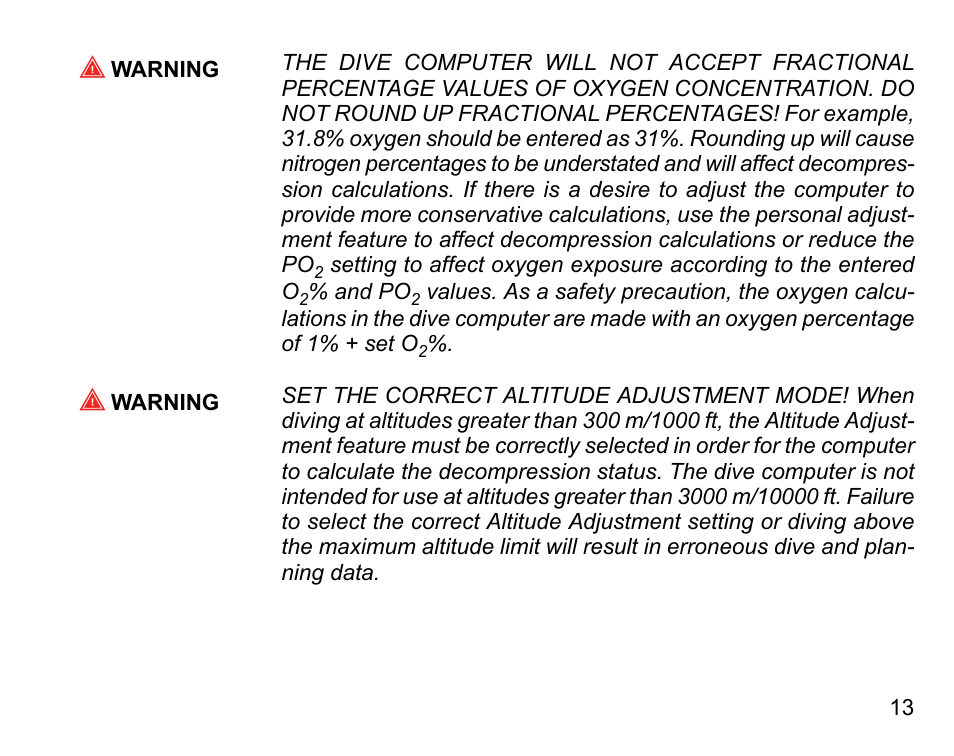 SUUNTO D4i User Manual | Page 12 / 122