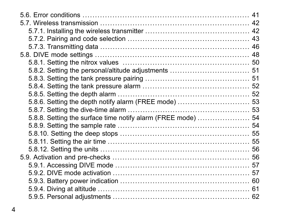 SUUNTO D4i User Manual | Page 3 / 122