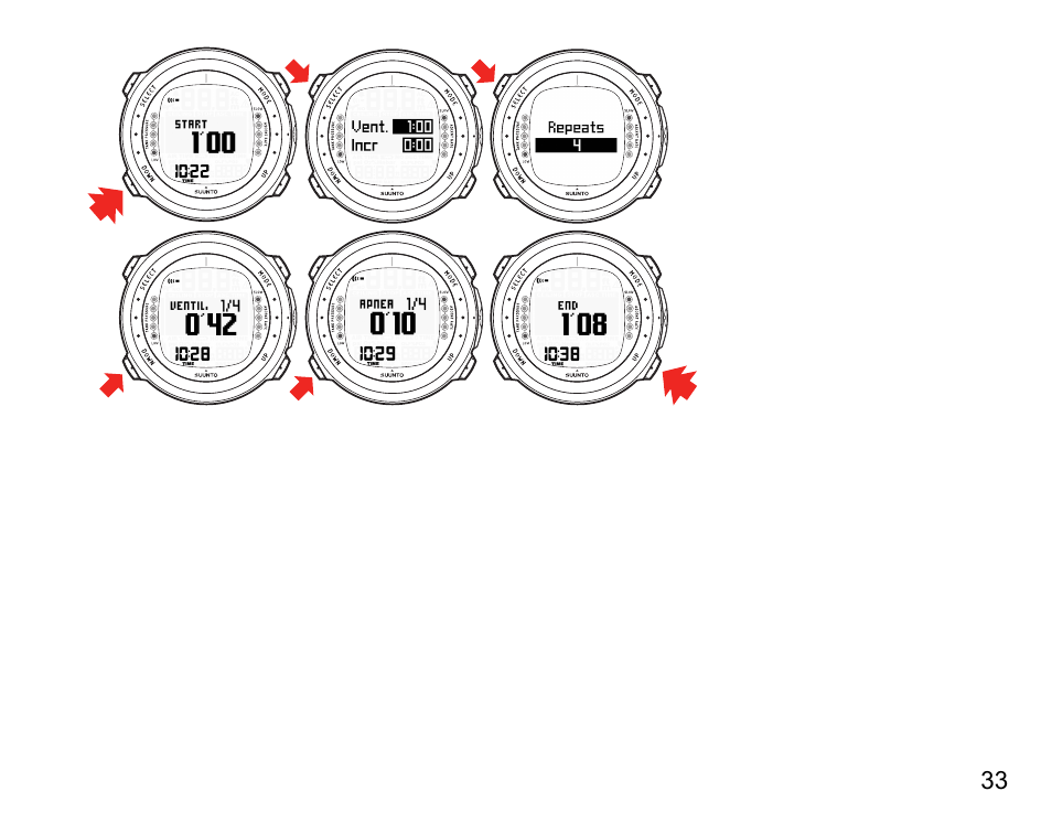 SUUNTO D4i User Manual | Page 32 / 122