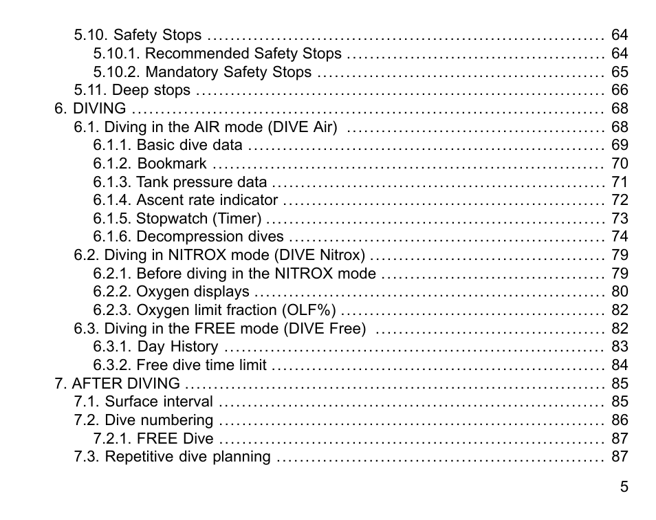 SUUNTO D4i User Manual | Page 4 / 122