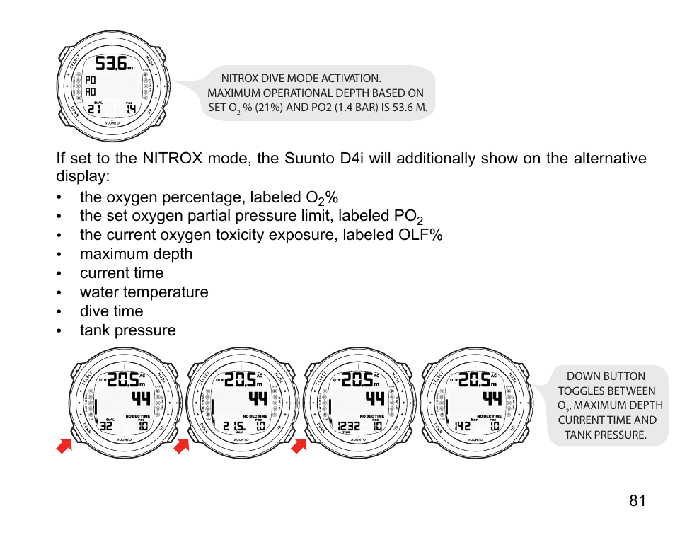 SUUNTO D4i User Manual | Page 80 / 122