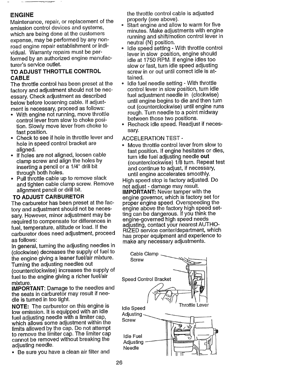 Craftsman 917.27103 User Manual | Page 26 / 60