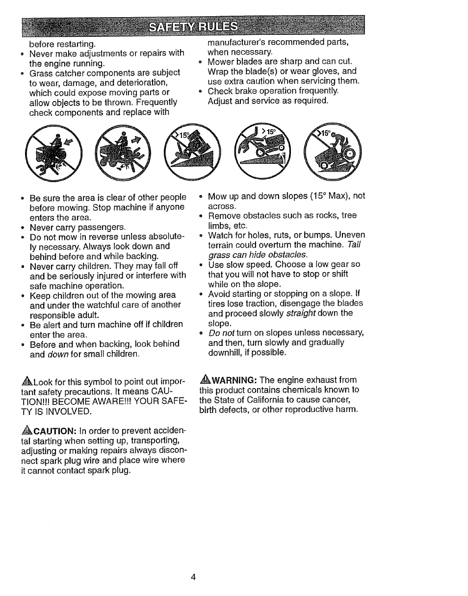 Craftsman 917.27103 User Manual | Page 4 / 60