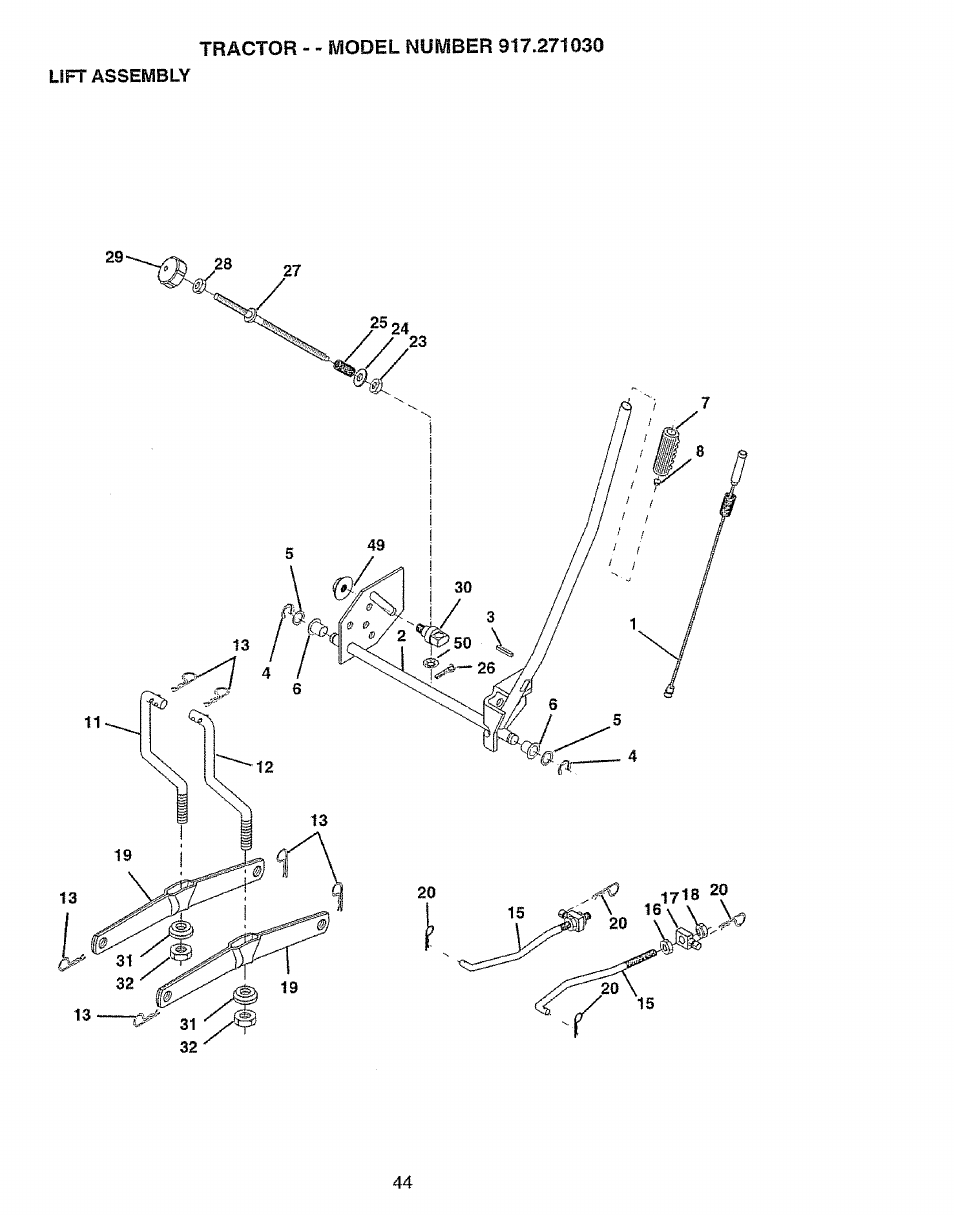Craftsman 917.27103 User Manual | Page 44 / 60