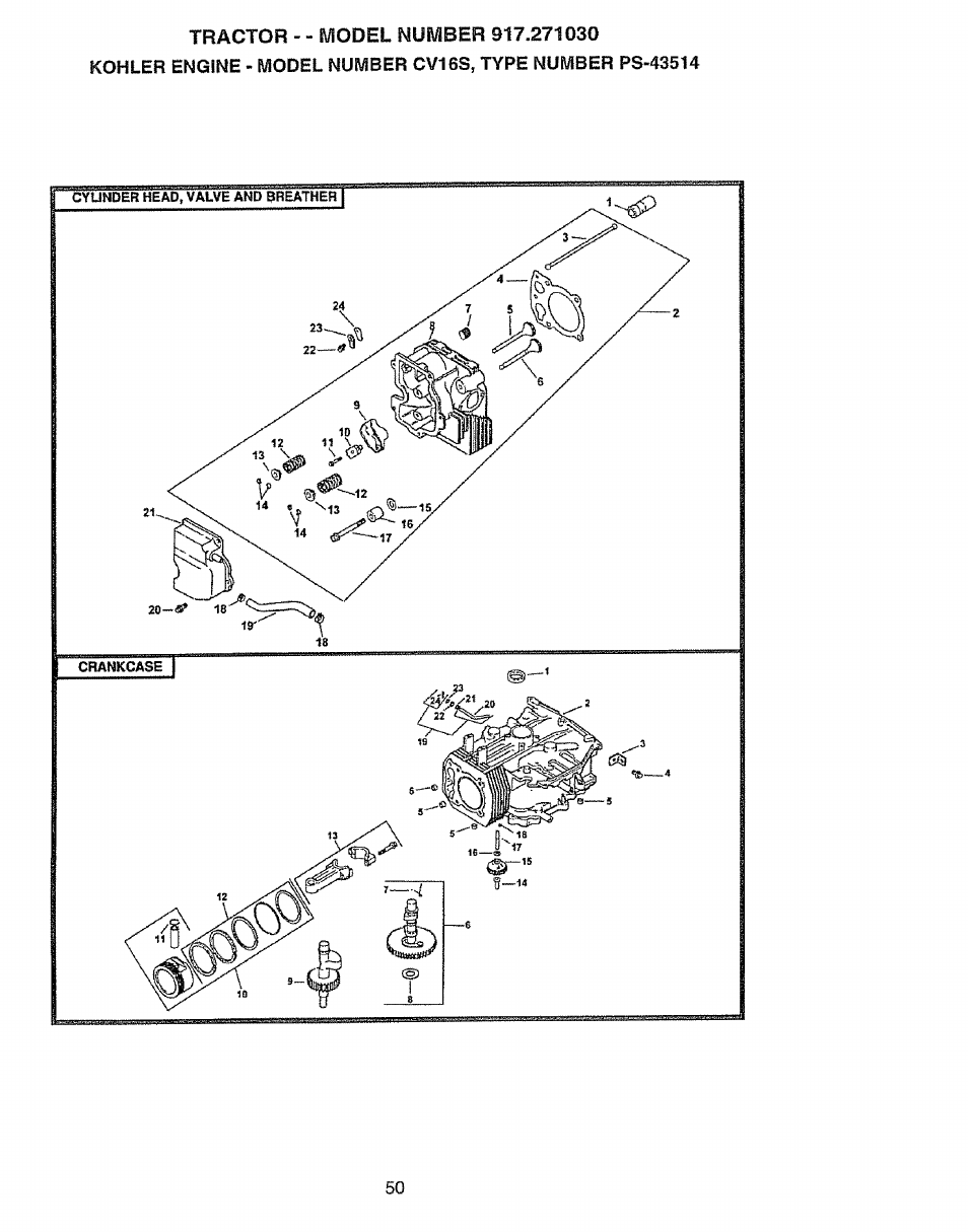 Craftsman 917.27103 User Manual | Page 50 / 60
