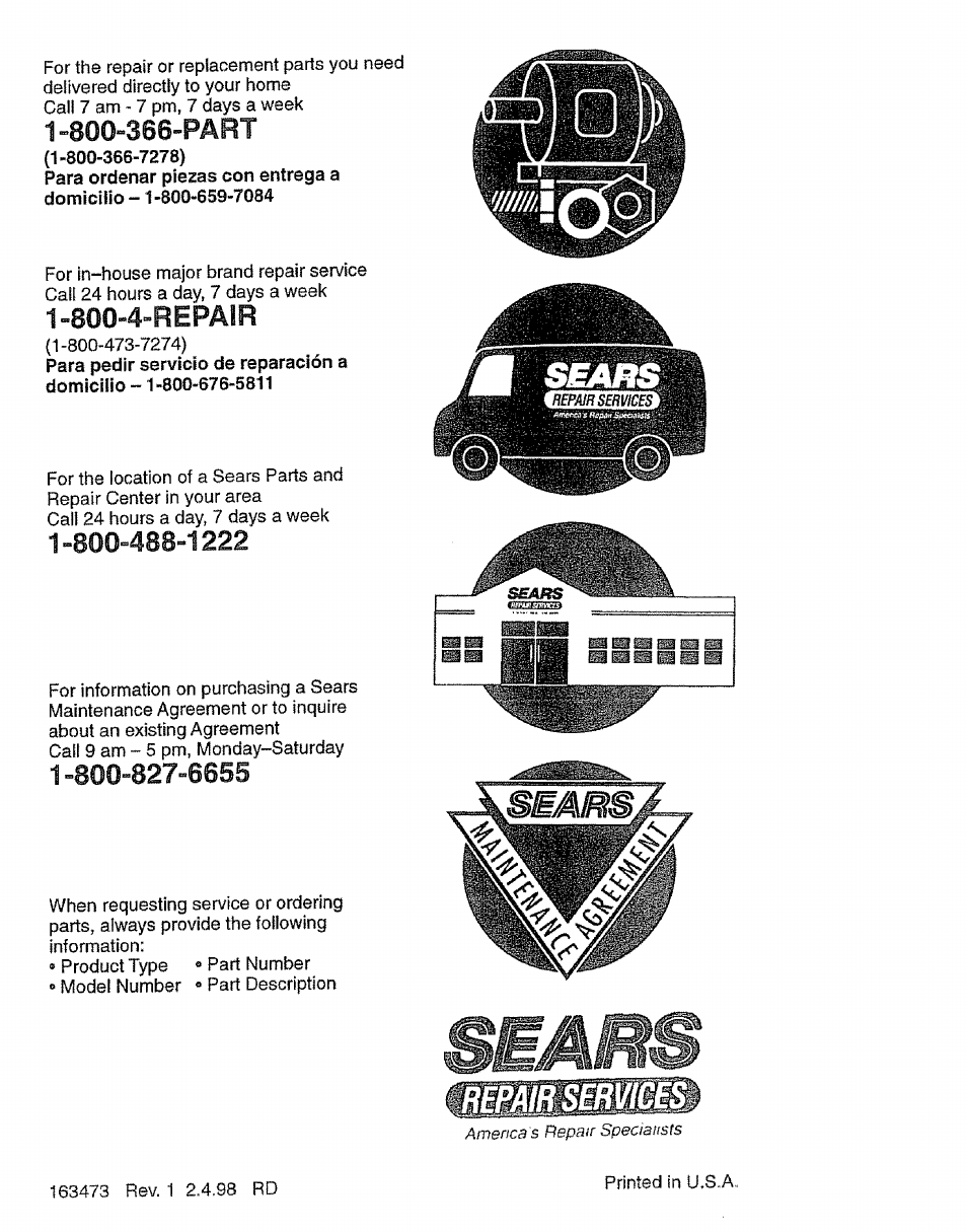 800-366-part, 800-4-repair, Alljgii | Craftsman 917.27103 User Manual | Page 60 / 60