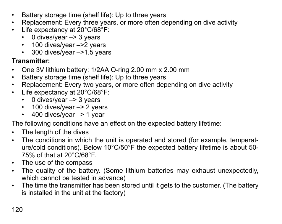 SUUNTO D6I User Manual | Page 119 / 135