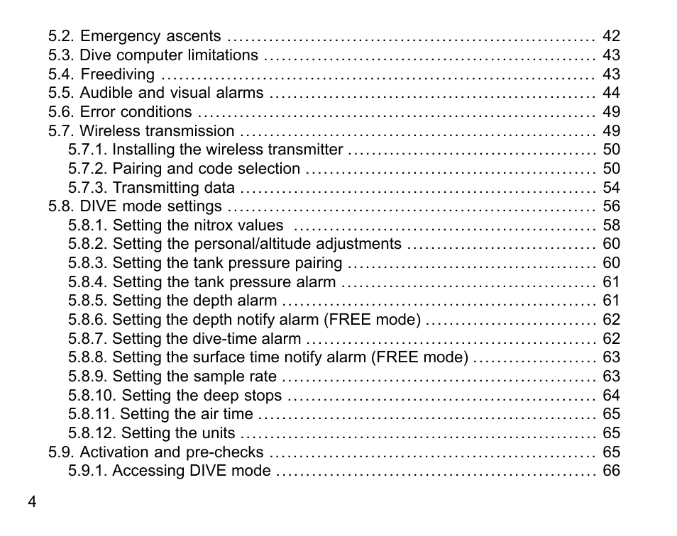 SUUNTO D6I User Manual | Page 3 / 135