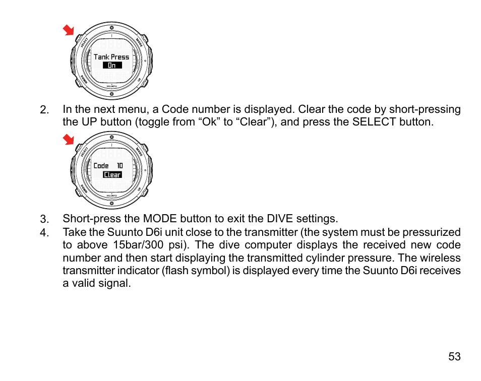 SUUNTO D6I User Manual | Page 52 / 135