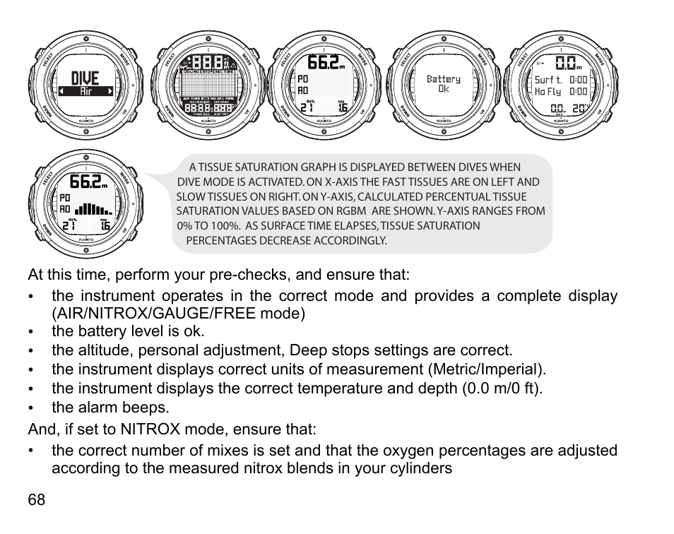 SUUNTO D6I User Manual | Page 67 / 135