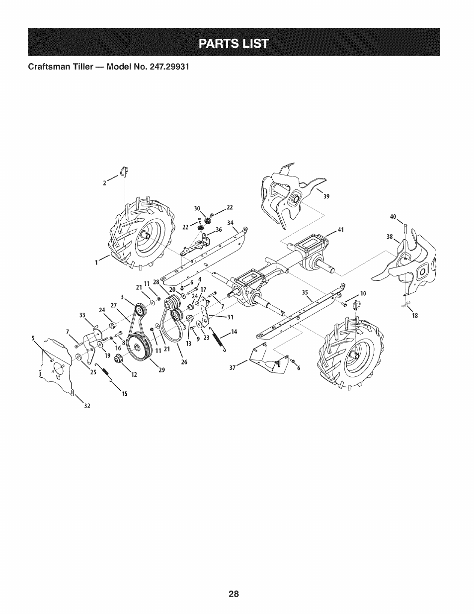 Craftsman 247.29931 User Manual | Page 28 / 64