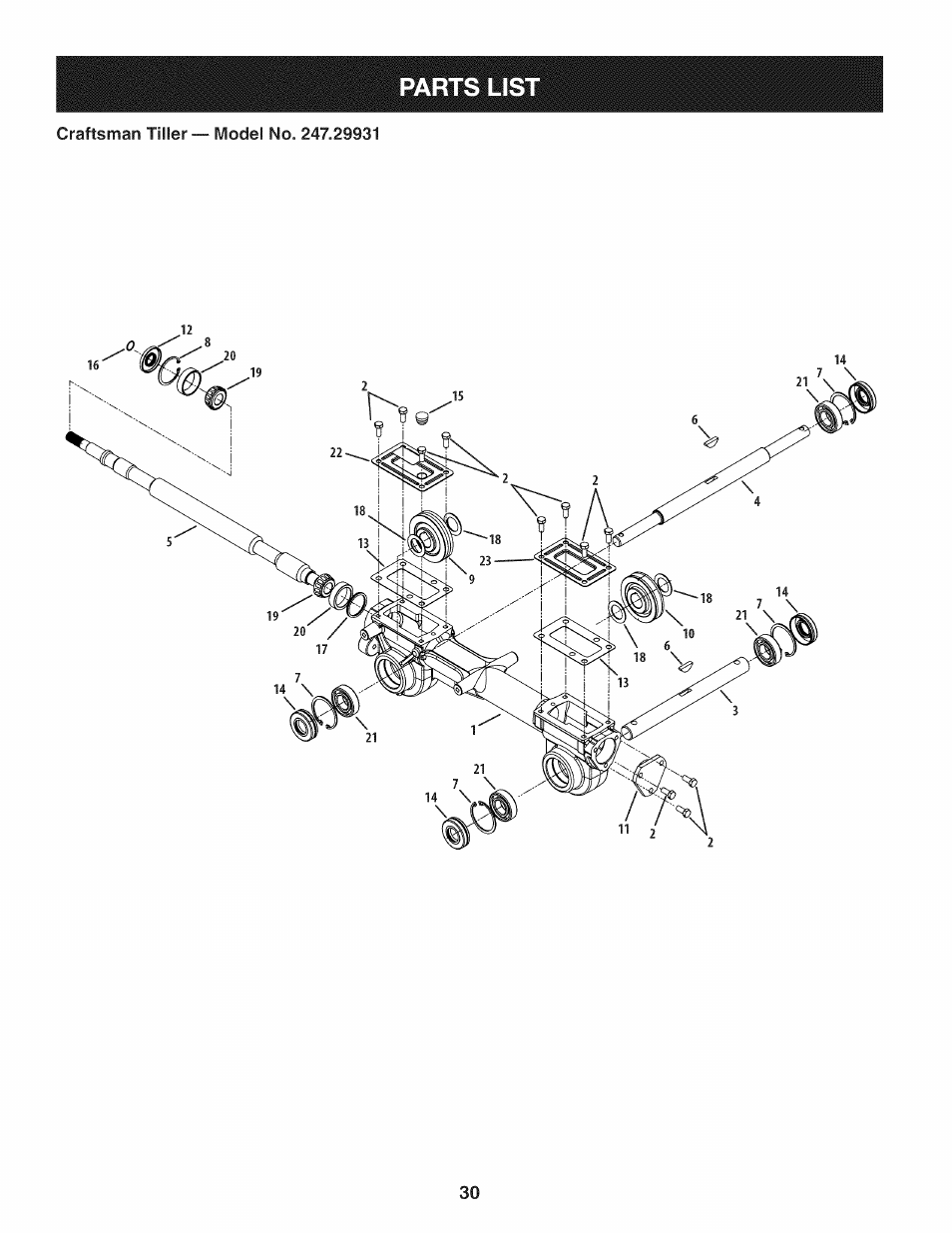 Craftsman 247.29931 User Manual | Page 30 / 64