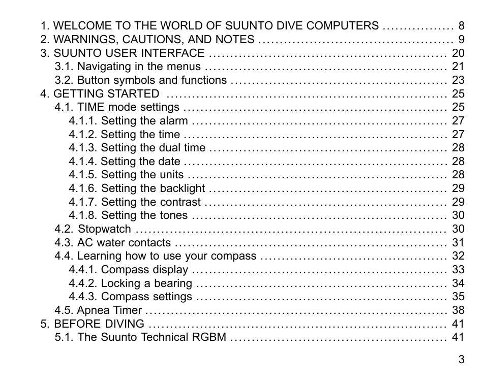 SUUNTO D9tx User Manual | Page 2 / 135