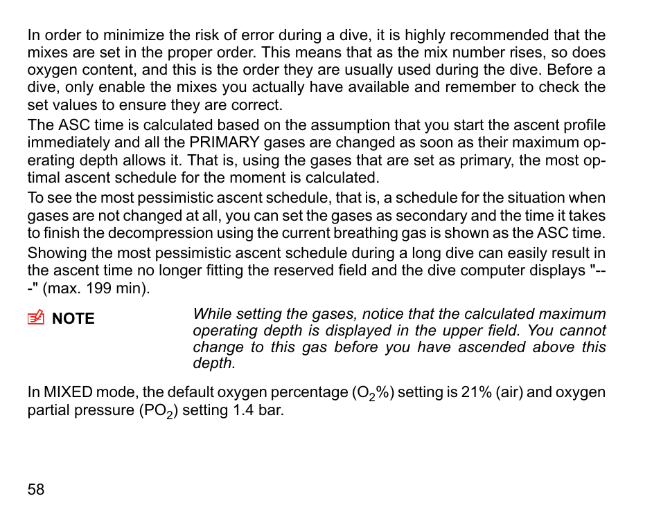 SUUNTO D9tx User Manual | Page 57 / 135