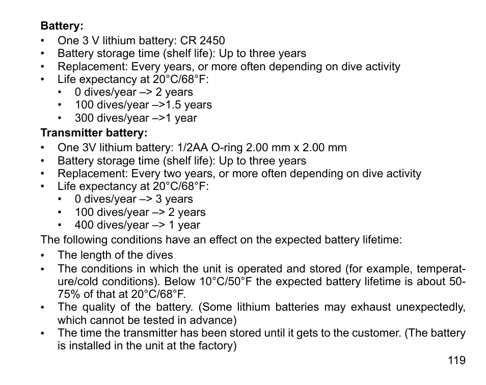 SUUNTO DX User Manual | Page 118 / 134