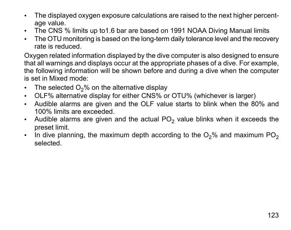 SUUNTO DX User Manual | Page 122 / 134