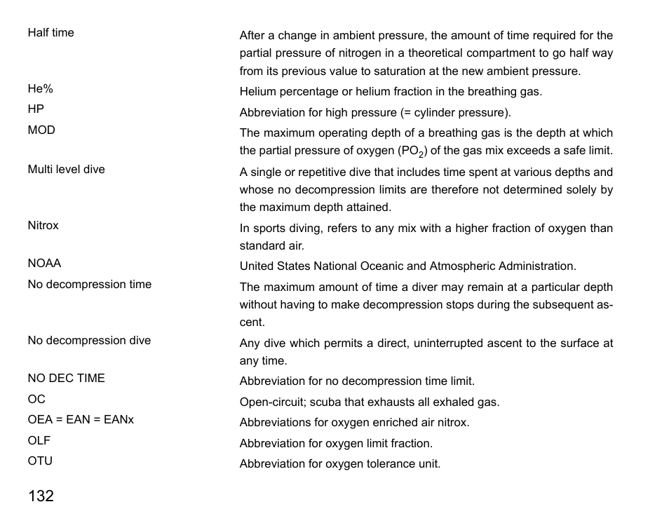 SUUNTO DX User Manual | Page 131 / 134