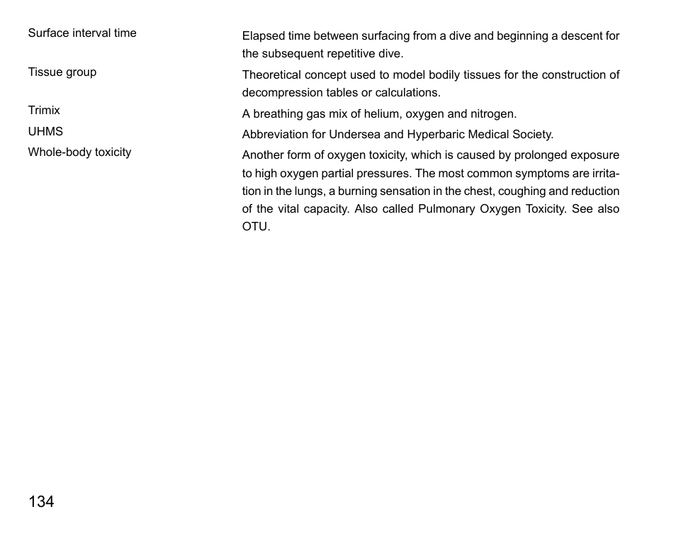 SUUNTO DX User Manual | Page 133 / 134