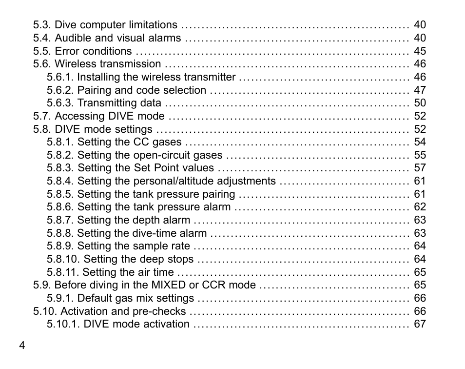 SUUNTO DX User Manual | Page 3 / 134