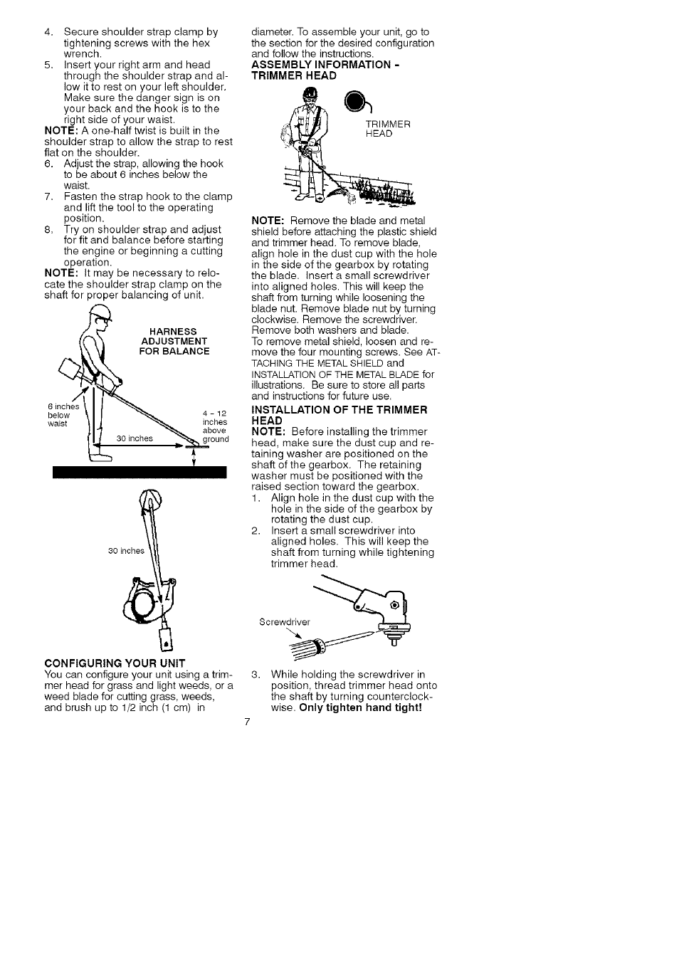 Craftsman 358.792443 User Manual | Page 7 / 31