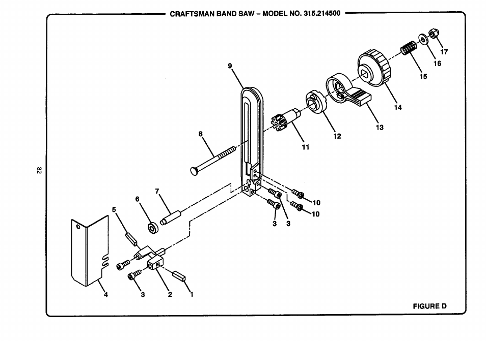 Craftsman 315.214500 User Manual | Page 32 / 34